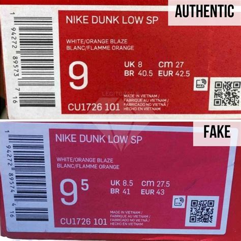 asos nike plain box fake